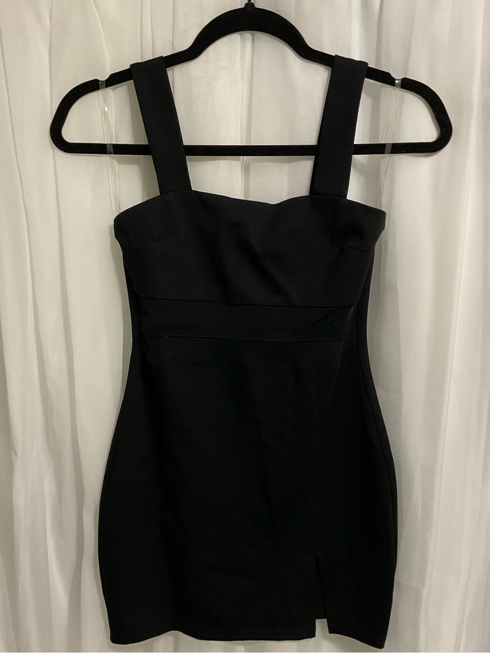 Black Mini Bodycon Dress